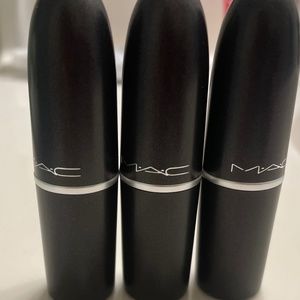 Trio of MAC lipsticks - Never Used